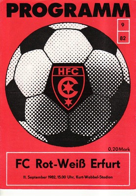 Ol 82/83 Hfc Chemicals - FC Red-White Erfurt