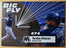 2021 Panini Mosaic Yordan Alvarez #BF10 Big Fly Houston Astros Baseball Card MLB