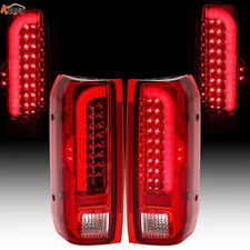 LED Tail Lights Rear Lamps For Ford F150 F250 F350 Bronco 90-97 96 Pair 3D