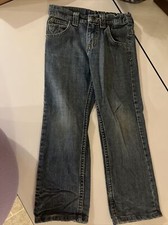 Wrangler Boys Blue Washed Jeans Size 6