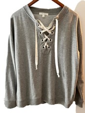 Womens Casual Gray Sweatshirt