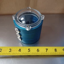 Alphacool Cape Bullseye Reservoir Aluminum Blue 15711