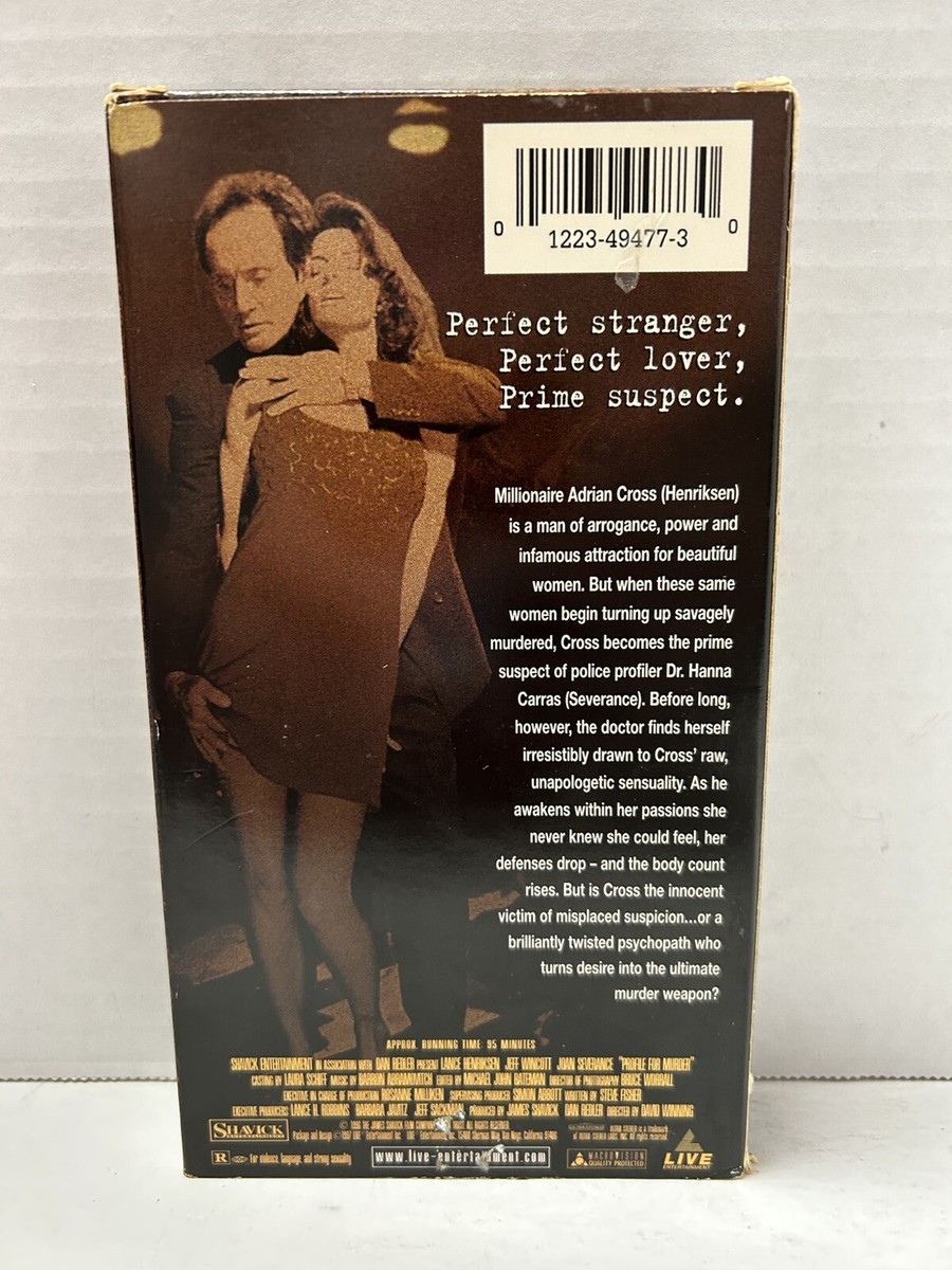Profile For Murder (VHS, 1996) Lance Henriksen, Joan Severance | eBay