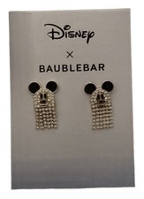 Disney X BAUBLEBAR Halloween Mickey Mouse Crystal Fringe Ghost Earrings