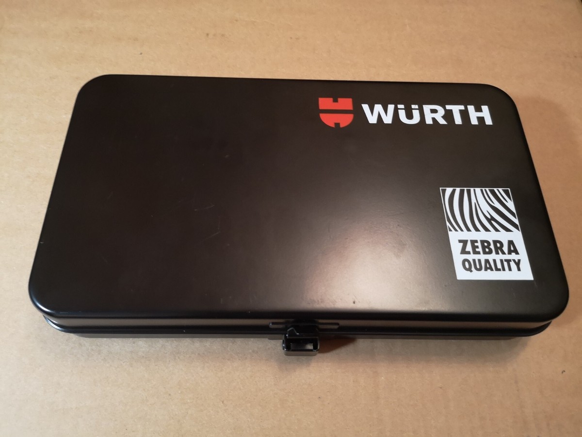 WURTH ZEBRA T-HANDLE SCREWDRIVER & SOCKET SET 21PCS 0613630400 | eBay
