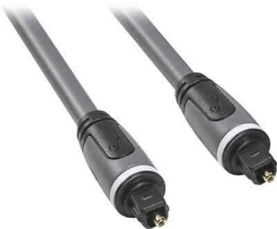 Rocketfish TOSLINK Digital Fiber Optic Audio Cable 4' RF-G1218 Used Ex Cond
