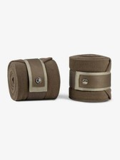 PS of Sweden Ruffle Polo Bandages - Coffee