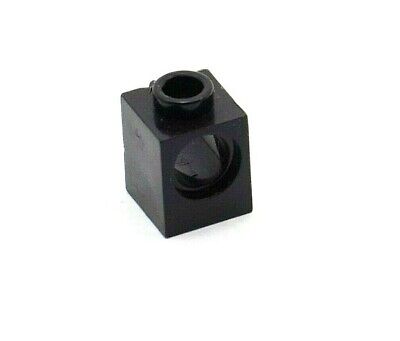 LEGO Parts NEW Pack of 5 Brick 1x1 with Hole 6541 BLACK 