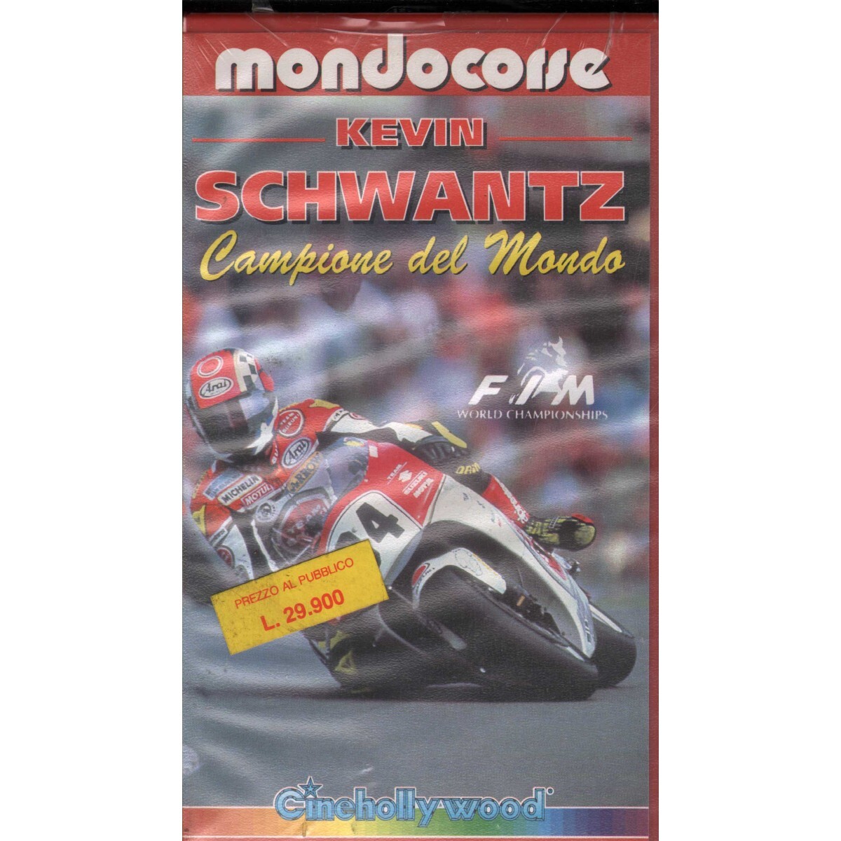 Kevin Schwantz World Champion VHS Univideo Racing - CHV8162 Sealed