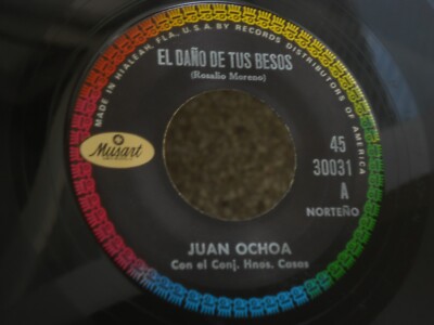 z23 MUSART 30031 NORTENO JUAN OCHOA CONJ HNOS CASAS EL DANO DE TUS BESOS