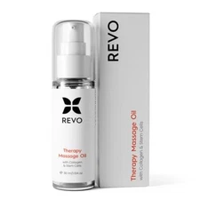 REVO Massage Oil Infused with Collagen & Stem-Cells for More Elastic Tighter ...