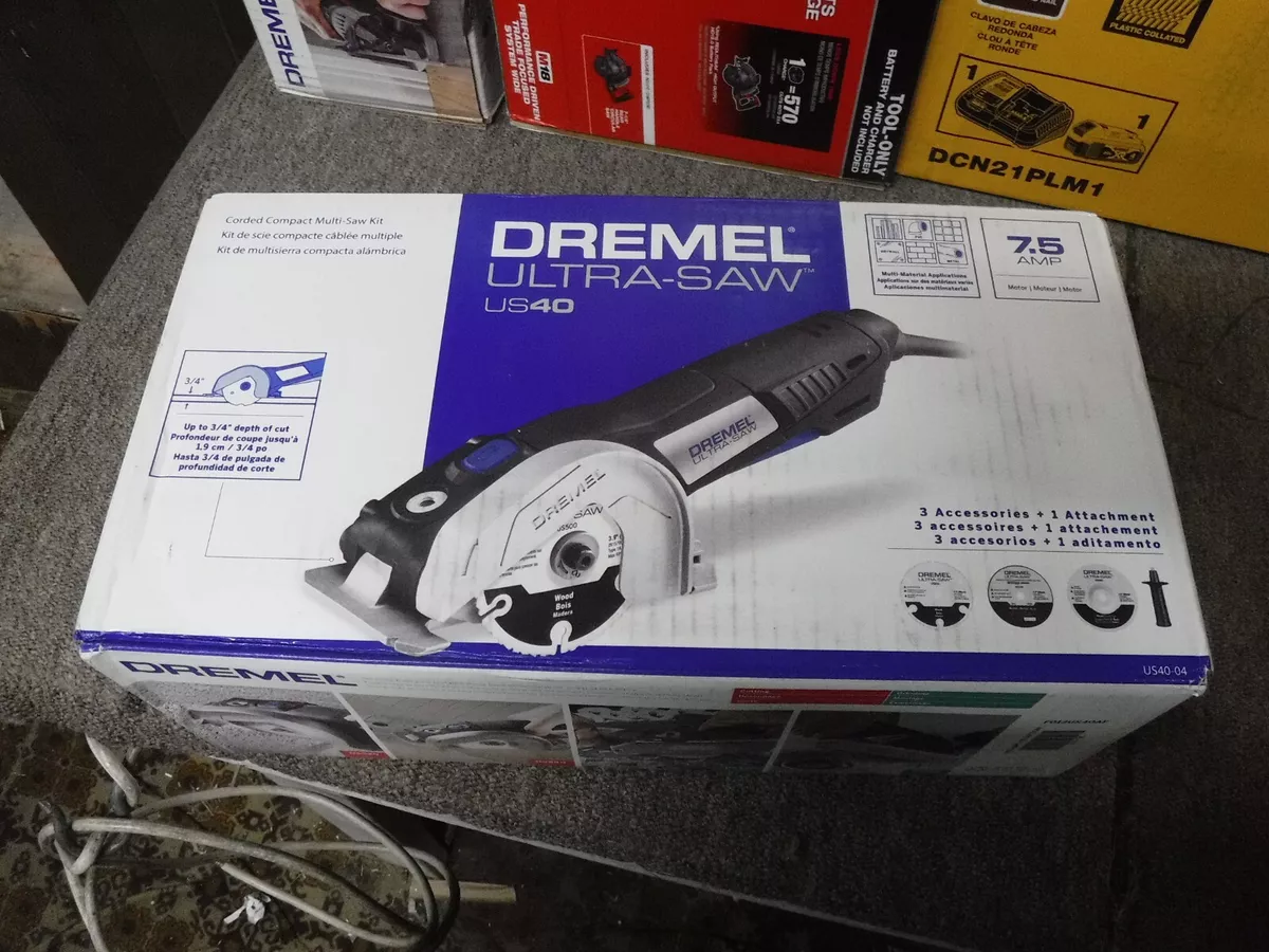 *NEW* Dremel Ultra-Saw 7.5 Amp Corded Compact Saw Tool Kit, US40-04