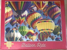 "BALLOON RIDE" (NEW/SEALED) 500-Piece Jigsaw Puzzle, MADE IN USA. FAST SHIPPING