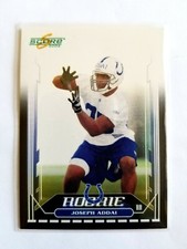 2006 DONRUSS SCORE BLACK JOSEPH ADDAI RC! 1/6! 1/1! FIRST ONE!
