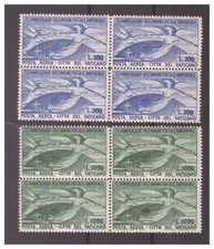 Vatikan 1949 - Flugpost Upu Serie Vierzeiler Neu MNH