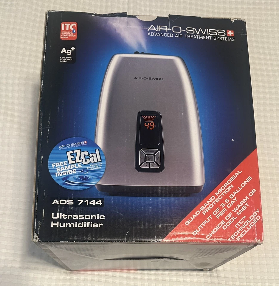 Air-O-Swiss AOS 7144 Ultrasonic Humidifier Warm Or Cool Mist Ag+ Anti microbial. - Image 4 of 4