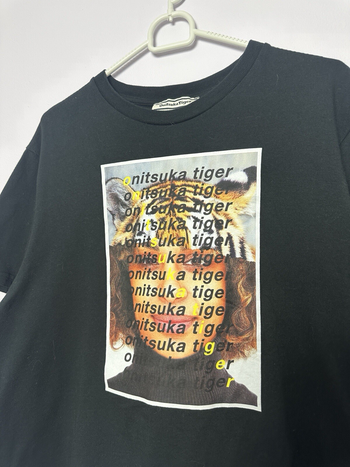 Onitsuka tiger by asics crop top t shirt womens size L image 3