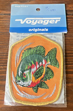 NEW Voyager Bluegill Sunfish Panfish Patch Embroidered Emblem USA Made 3.75"