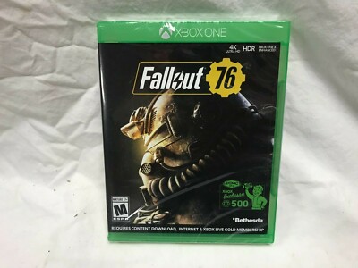 NIB SEALED Fallout 76 Microsoft Xbox One 500 Atoms in game 93155173040| 