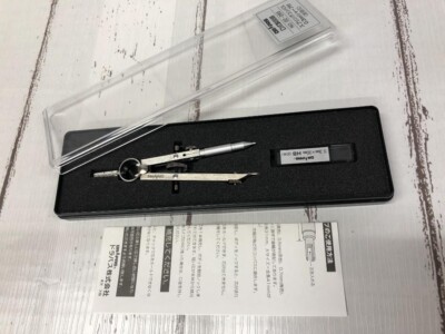 Drapas Spring Compass 0.3mm Sharp 02095 Stainless Steel Made In Japan