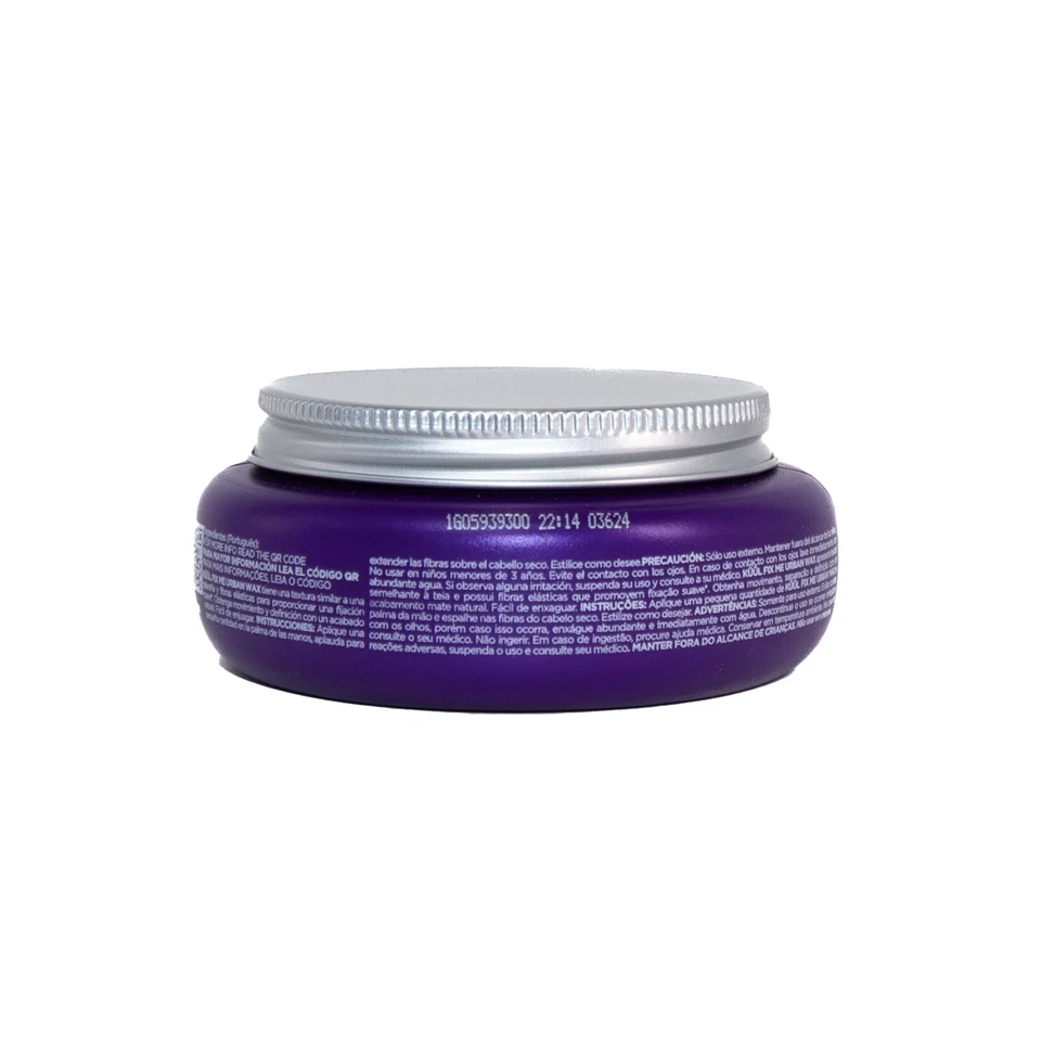 Kuul Fix Me Cera Urbana Púrpura Escarcha Cera Elástica para Cabello 3.52oz Cera para Peinar Foto 2 de 2