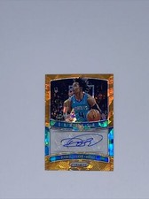 2019-20 Panini prizm penmanship #PM-DGR Devonte Graham orange ice auto #K249