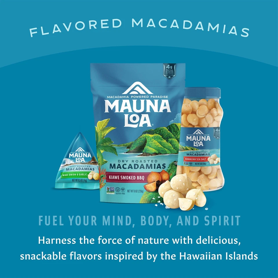 Mauna Loa Dry Roasted Macadamia Nuts 20 Ounce Keto Friendly Snack - Image 4 of 4