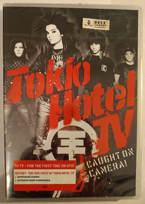 DVD ""Tokio Hotel TV-Caught on Camera!""2008 Island-Universal-Factory Sealed