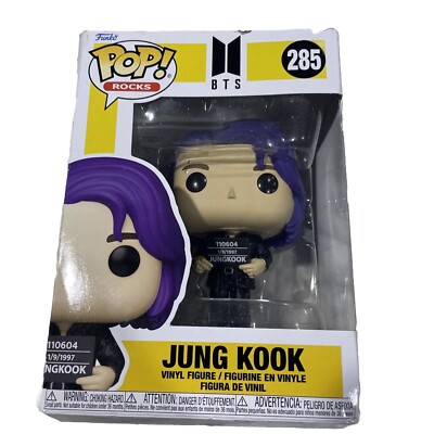 Funko POP! Rocks: BTS - BUTTER - Jeon Jungkook #285 Bobblehead Vinyl Damaged Box