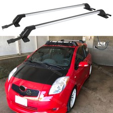For Toyota Yaris 2007-2022 Roof Rack Cross Bar Aluminum Luggage Carrier W Lock For Toyota Yaris 2007-2022 Roof Rack Cross Bar Aluminum Luggage Carrier W Lock