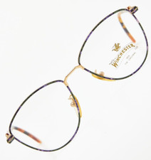 WINCHESTER PALMDALE tartaruga/oro montatura farfalla occhiali vintage 80s👓Donna