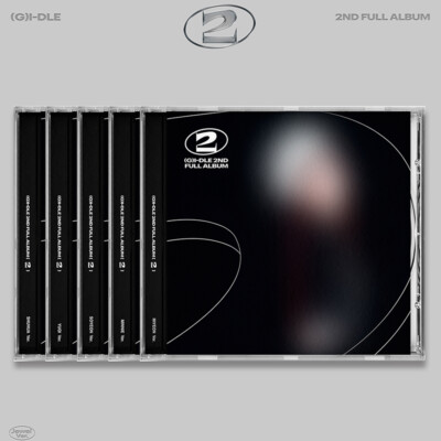 G)I-DLE 2 2nd Full Album Jewel Ver 5SET CD+Booklet+Photocard