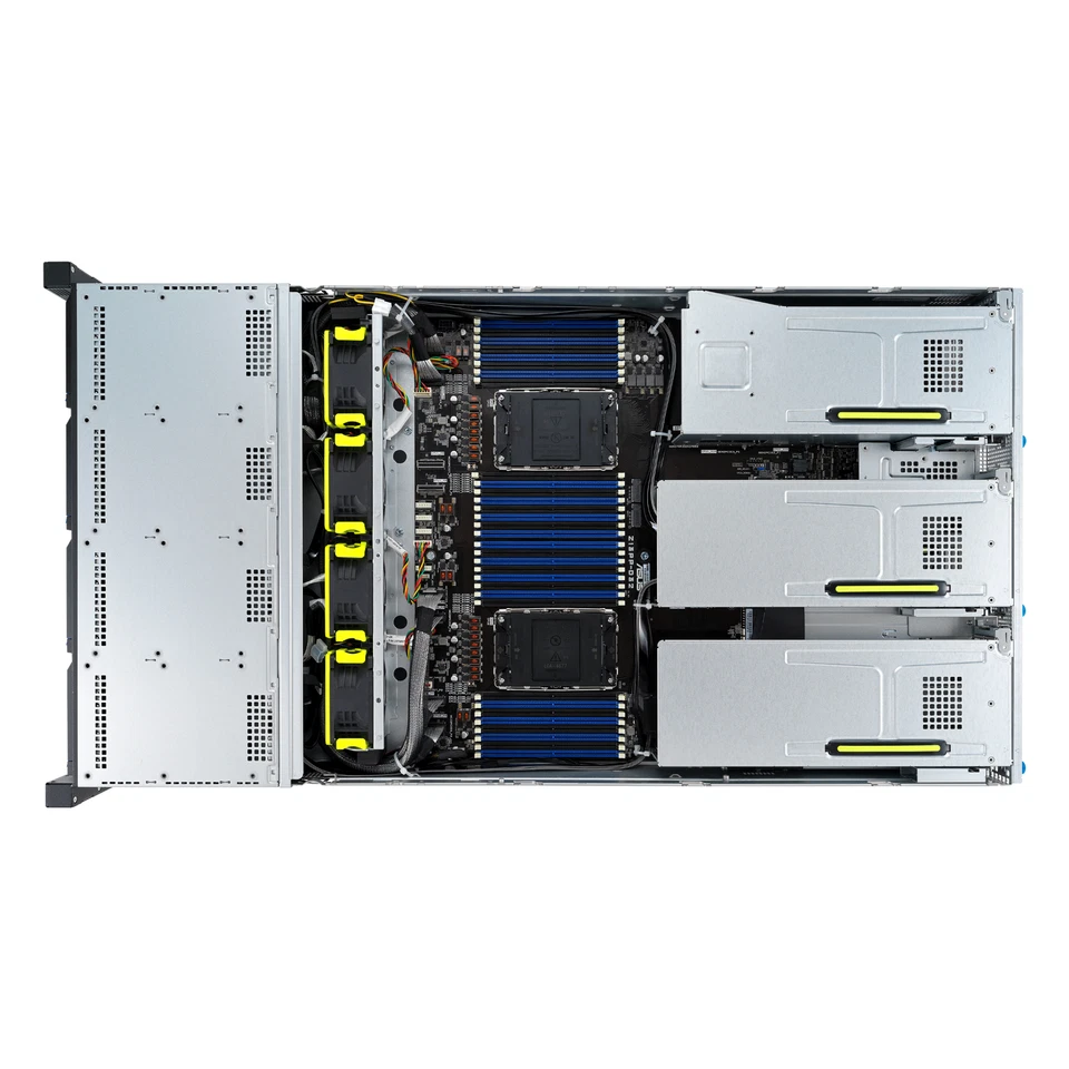 Customizable ASUS 2U Rack Server RS720-E11-RS12U 12x 3.5" NVMe For Intel LGA4677 - Image 4 of 4