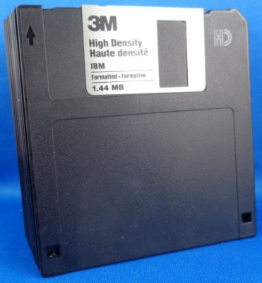 3,5'' FLOPPY HD-DD 3M (FORMATTED) -- 10 STÜCK
