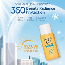 BIORE UV Perfect Protect Milk Cool SPF 50 PA  Daily Sunscreen 25ml 