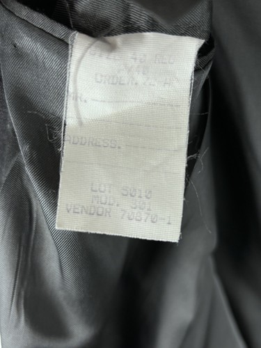 STAFFORD Men's Blazer Black Wool 3 Button Lined Suit Jacket Size 41 Chest - Picture 12 of 13