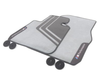 BMW OEM M-Performance Front Floor Mats Carpets SET For F20 F23 F21 F87 M2 LHD