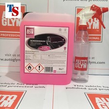 Autoglym Screen Wash Super Strength 5 Litre 5L +AG Bottle (PRO USE ORIGINAL PACK