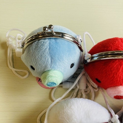 Takochu Octopus Purse with Clasp 5 Set Purse Wallet Soft Stuffed Toy Doll Japan - Picture 2 of 12