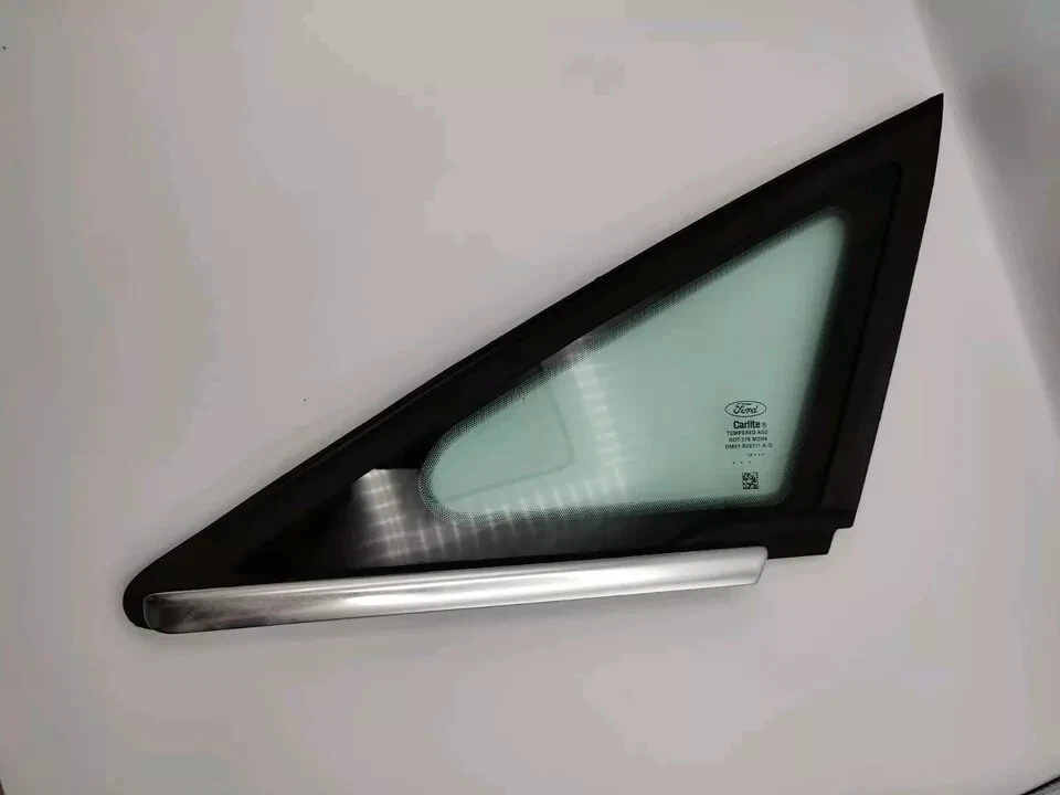 💎OEM Ford C-Max 13-18 Pilar Delantero Izquierdo Esquina Ventilación Puerta Vidrio Cromo Ventana Foto 2 de 4