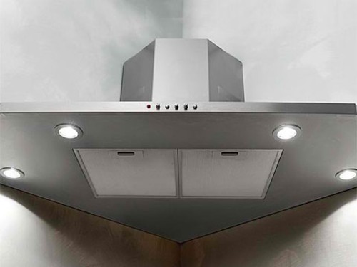 corner stove hood