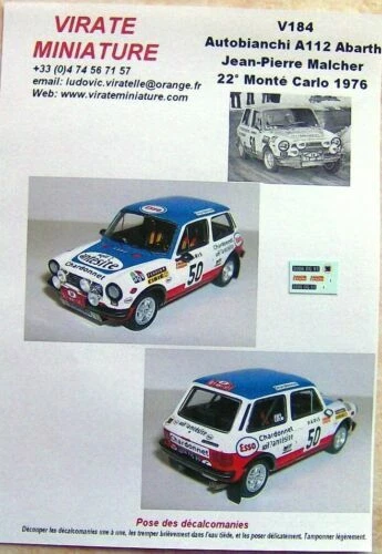 Modellini statici di auto da corsa Rally scala 1:43