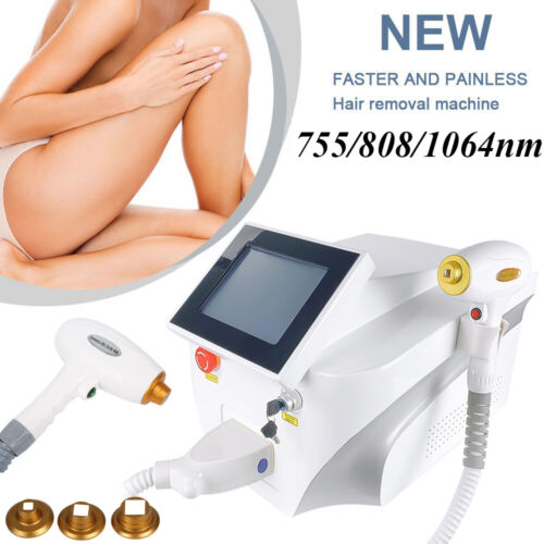 1064/755/808nm Diode Laser Hair Removal Machine Permanent Skin Rejuvenation  SPA | eBay