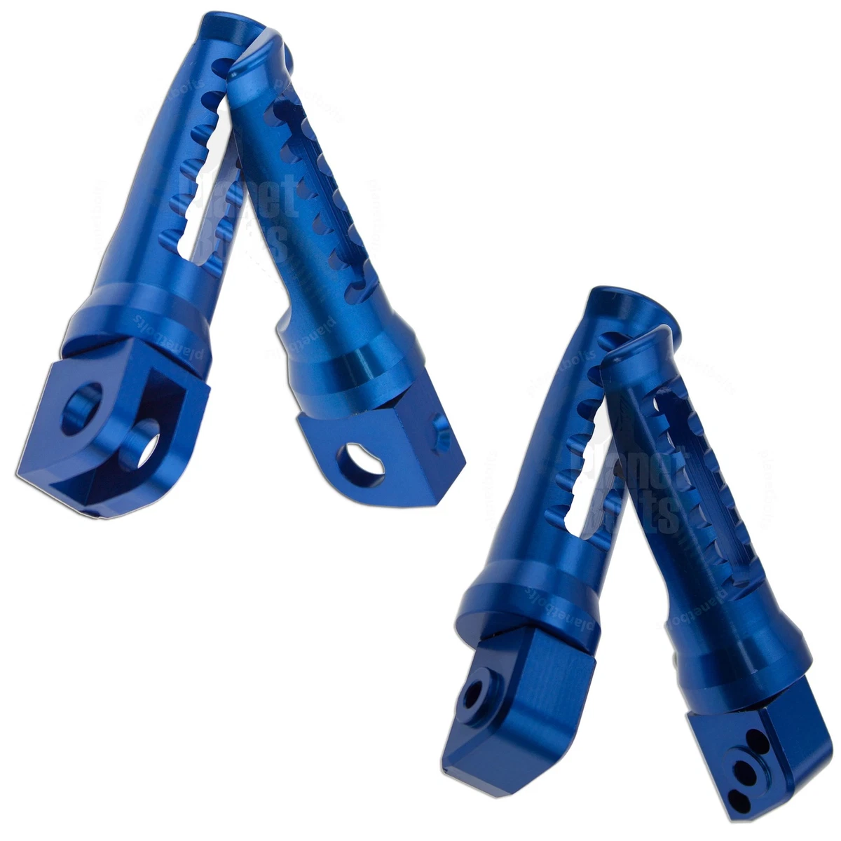 Blue Front Rear GP Foot Peg Set For Kawasaki Ninja 95-19 Step
