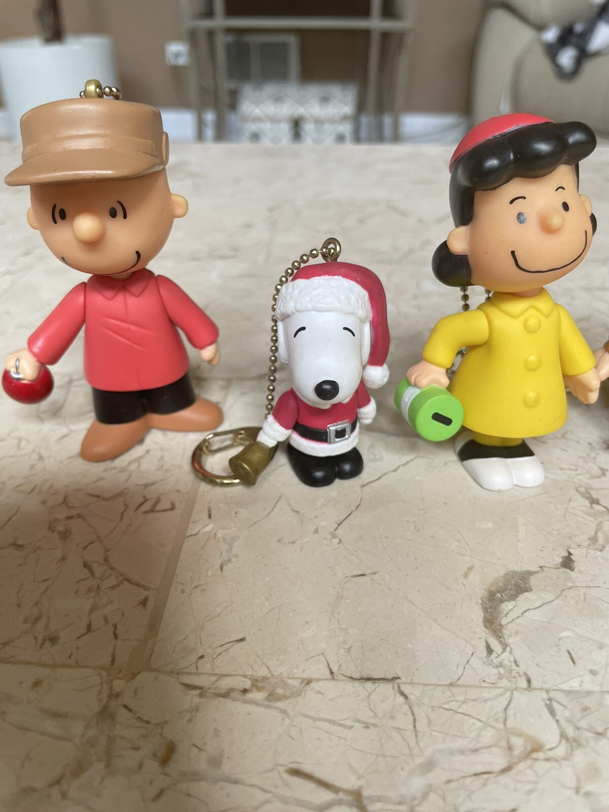 Snoopy, Charlie Brown & Lucy PVC Keychains Set of 7 Peanuts Characters eBay
