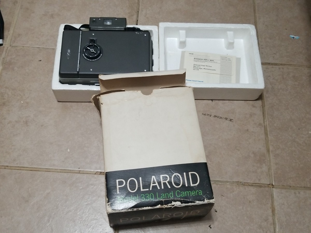 Appareil Photo Vintage Polaroïd Automatic 330 Land Camera