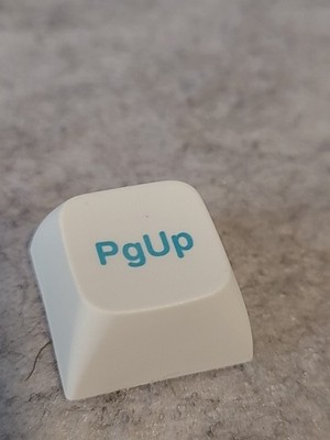 Bluetooth Wireless Keyboard - Replacement Key ''CAP'' White