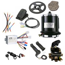 36V 500W Brush Electric Motor kit Controller for ATV Scooter Quad E-bike E300 US