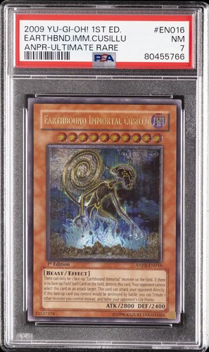 2009 YU-GI-OH! ANPR-ANCIENT PROPHECY #EN016 EARTHBOUND IMMORTAL CUSILLU PSA 7