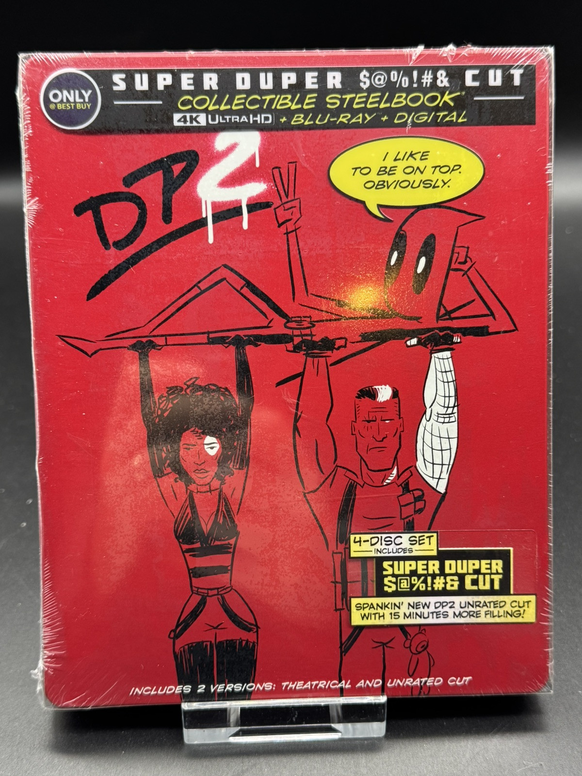 Deadpool 2 4k UHD/Blu-ray BestBuy Exclusive Steelbook (New)  BestBuy